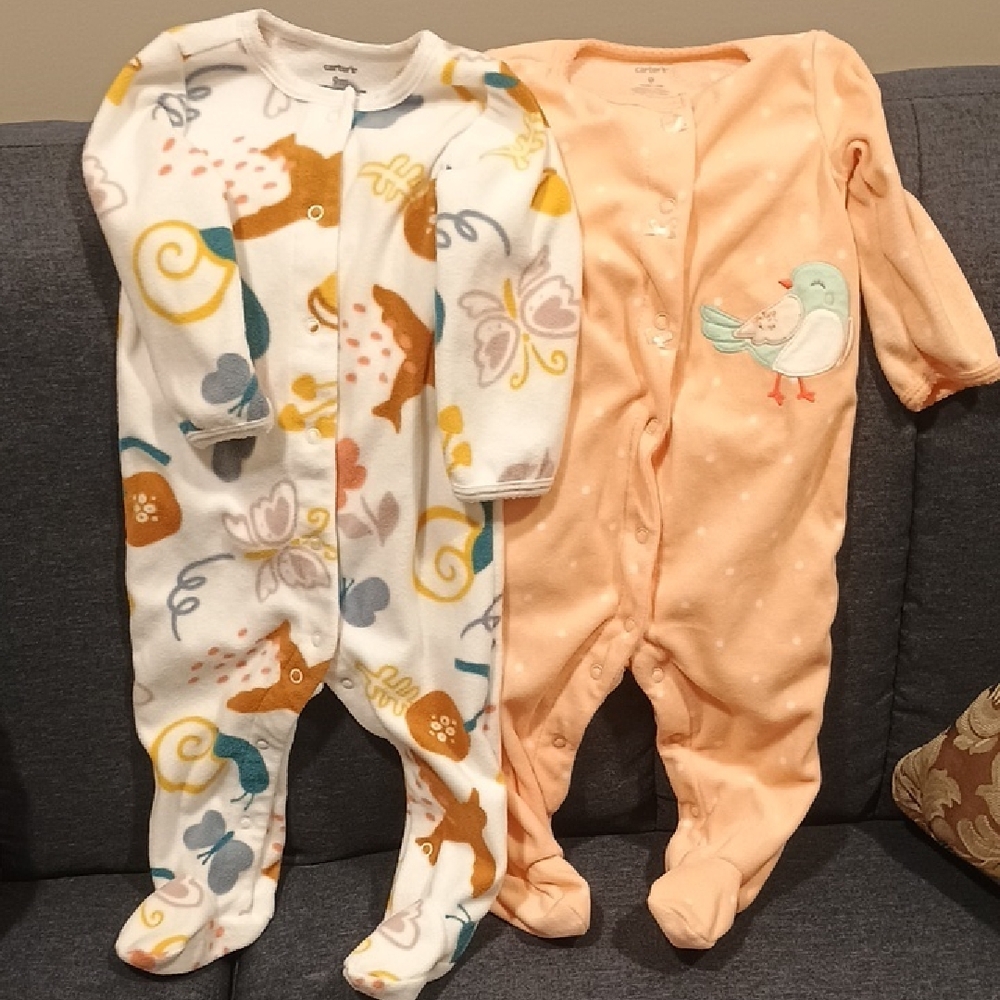 Kids One Pieces Set - Multicolor and Peach
